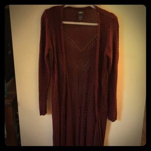 Daytrip burgundy cardigan